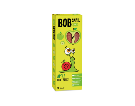 Levně EIDOS Bob Snail - Ovocné plátky jablečné 30g