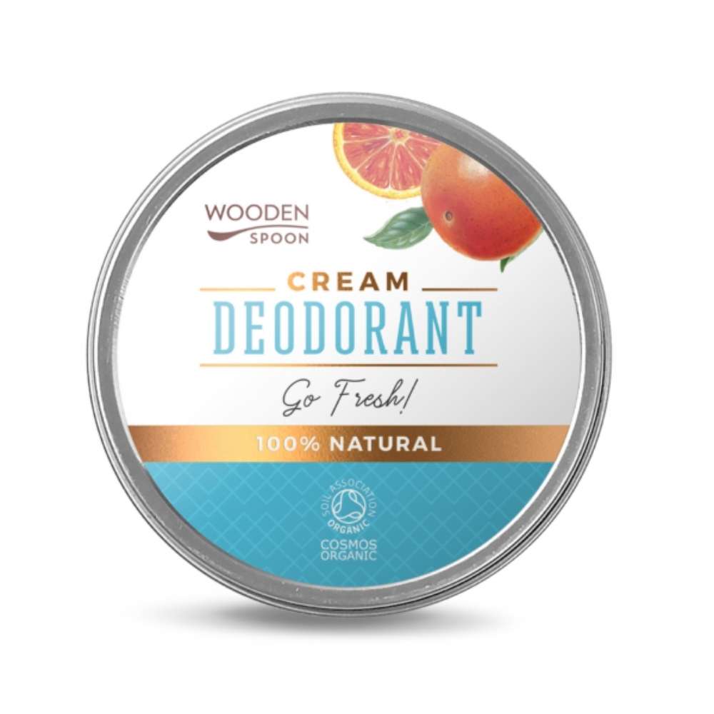Levně WoodenSpoon Přírodní krémový deodorant Go Fresh! 60 ml