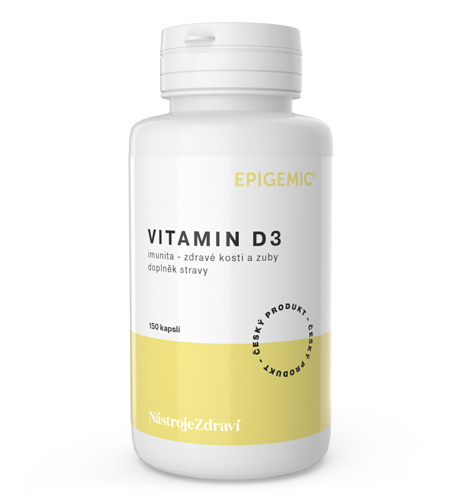 Levně Epigemic Vitamin D3 Epigemic®, tobolky 33g
