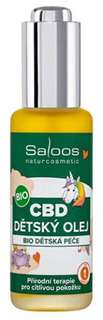 Levně Saloos CBD dětský olej 50 ml 50 ml