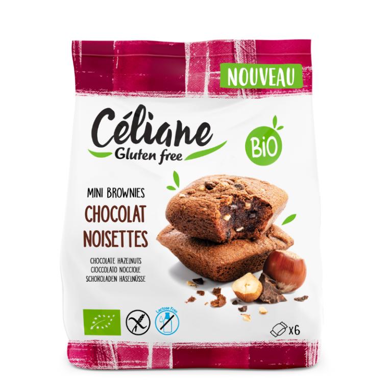 Levně Celiane glutenfree Celiane bezlepkové čokoládové brownies s lískovými ořechy