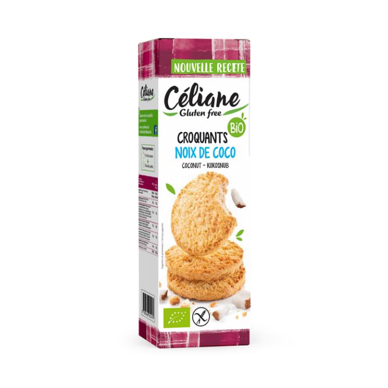 Levně Celiane glutenfree Celiane bezlepkové křehké kokosové sušenky 150 g