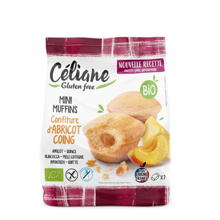 Levně Celiane glutenfree Celiane bezlepkové mini mafiny s meruňkovou náplní 200 g