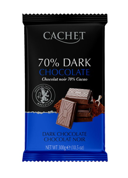 Levně CACHET ES CACHET čokoláda horká 70% 300g 300 g