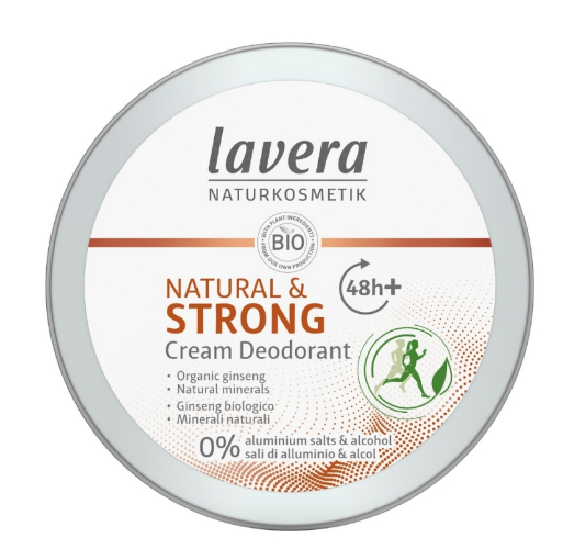 Levně Lavera Krémový deodorant Strong pro ochranu až 48 hodin 50 ml 20 ml