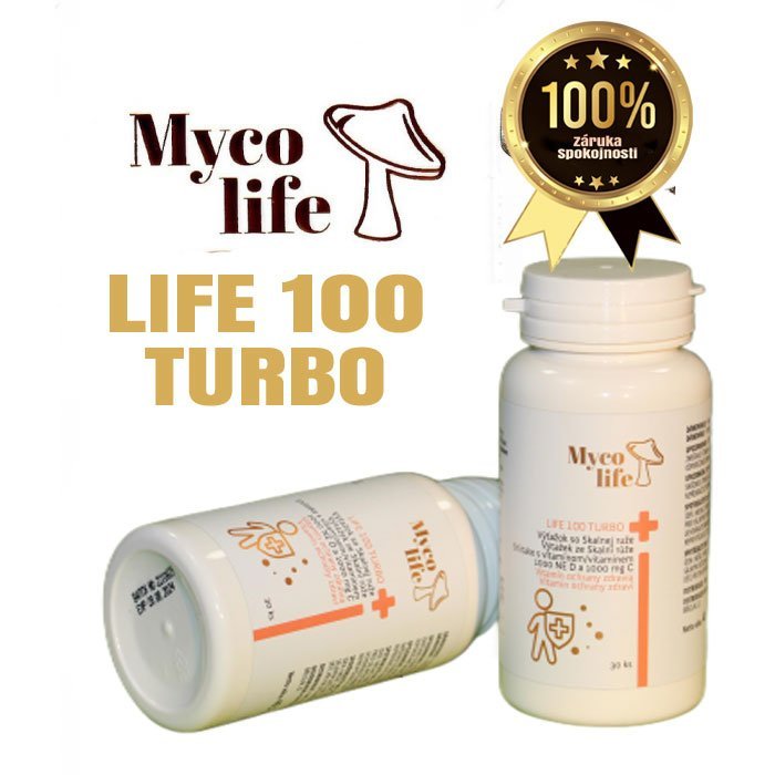 Mycolife MYCOLIFE-LIFE 100 TURBO, 30 ks-Antimikrobiální-přípravek-proti-bakteriím-virům-a-plísním 30 ks