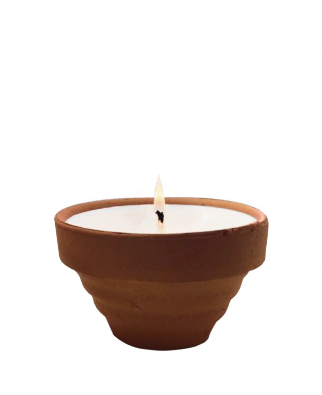 Levně The Greatest Candle in the World Vonná svíčka Terracotta (75 g) - citronela 75 g