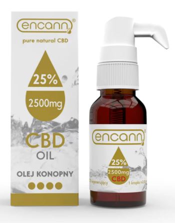 Levně Encann CBD konopný olej 25% full spectrum 10 ml