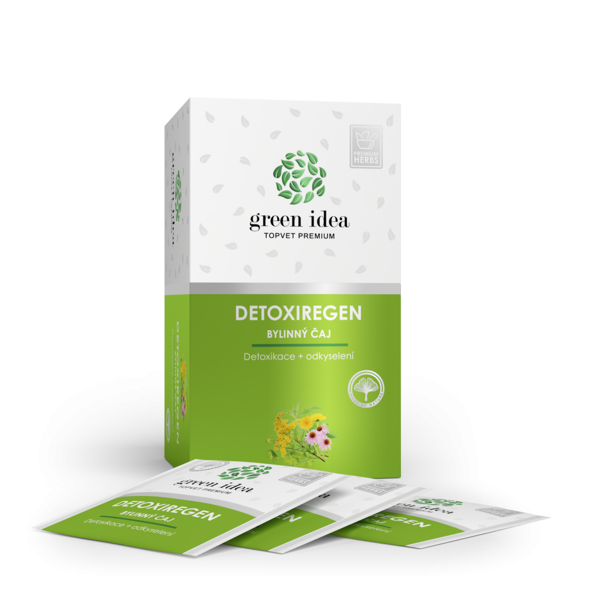 Levně TOPVET GREEN IDEA Detoxiregen - bylinný čaj 20 sáčků