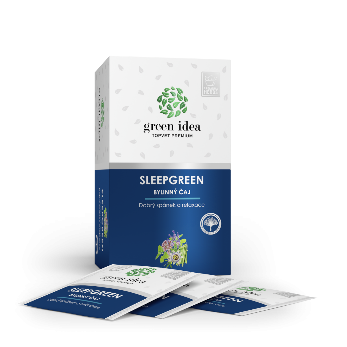 Levně TOPVET GREEN IDEA Sleepgreen - bylinný čaj 20 sáčků