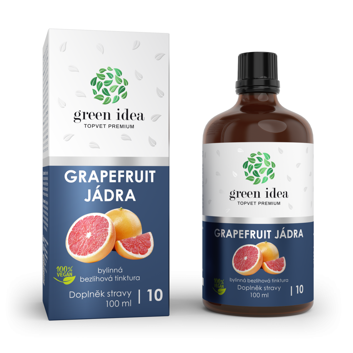 Levně TOPVET Grapefruit jádra - bezlihová tinktura 100 ml