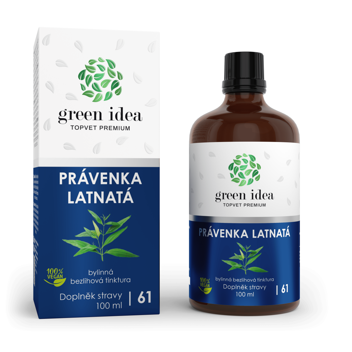 Levně TOPVET GREEN IDEA Právenka latnatá - bezlihová tinktura 100 ml 100 ml
