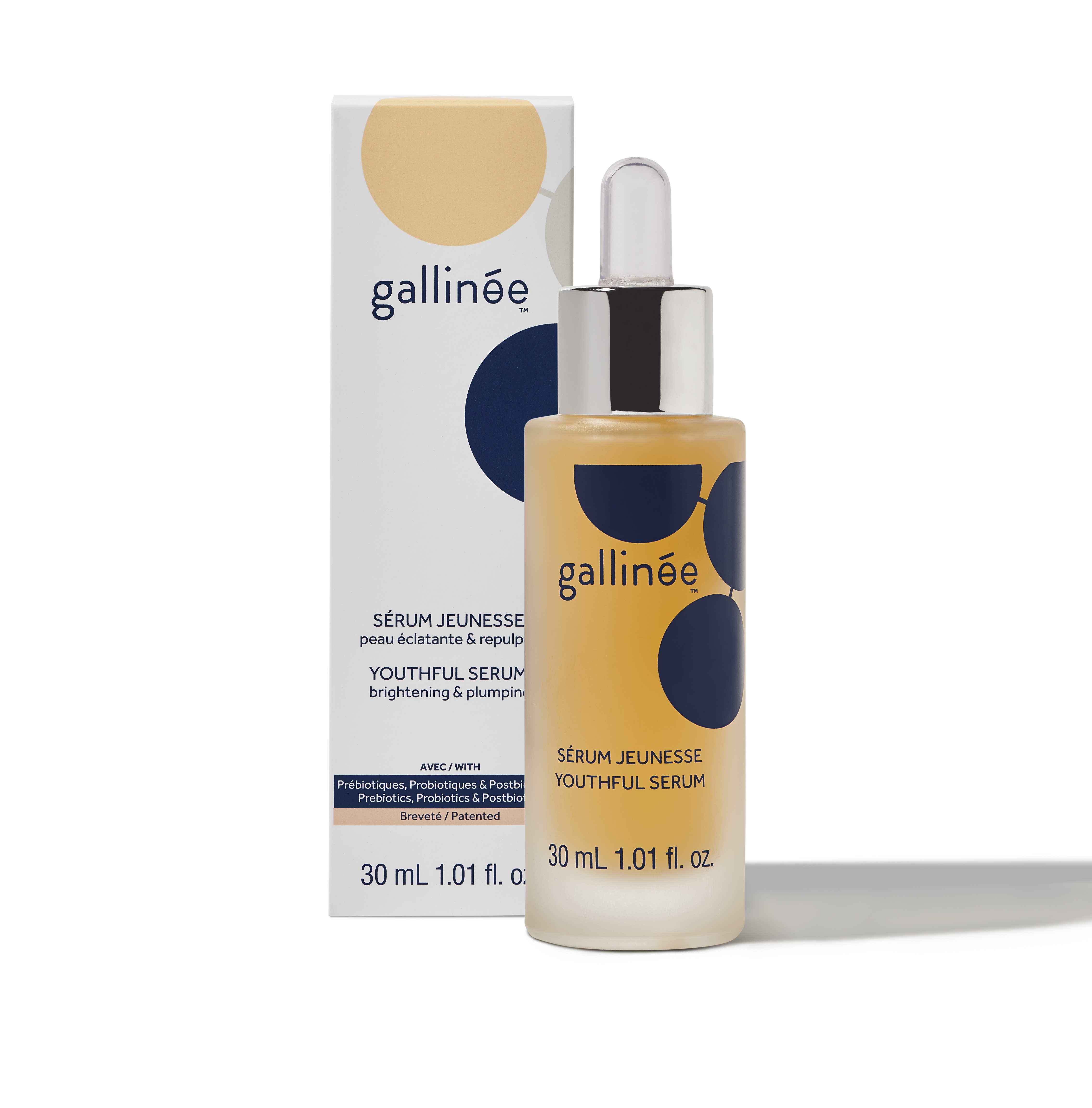 Levně Gallinée Gallinée probiotické vyživující a rozjasňující pleťové sérum 30ml 30 ml