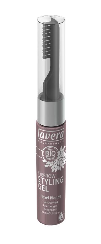 Levně Lavera Trend sensitiv stylingový a ochranný gel na řasy a obočí Světlo oříšková 9,5 ml