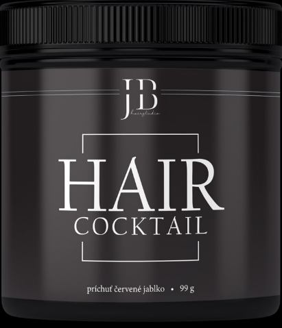 Levně JB Hair Jablečný nápoj HAIR COCKTAIL s přesličkou 28 ks