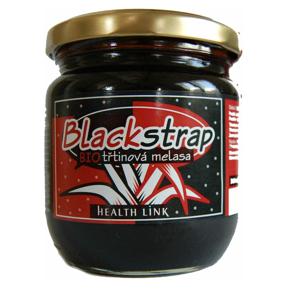 Levně Health Link BIO Třtinová melasa Blackstrap 360ml 360ml