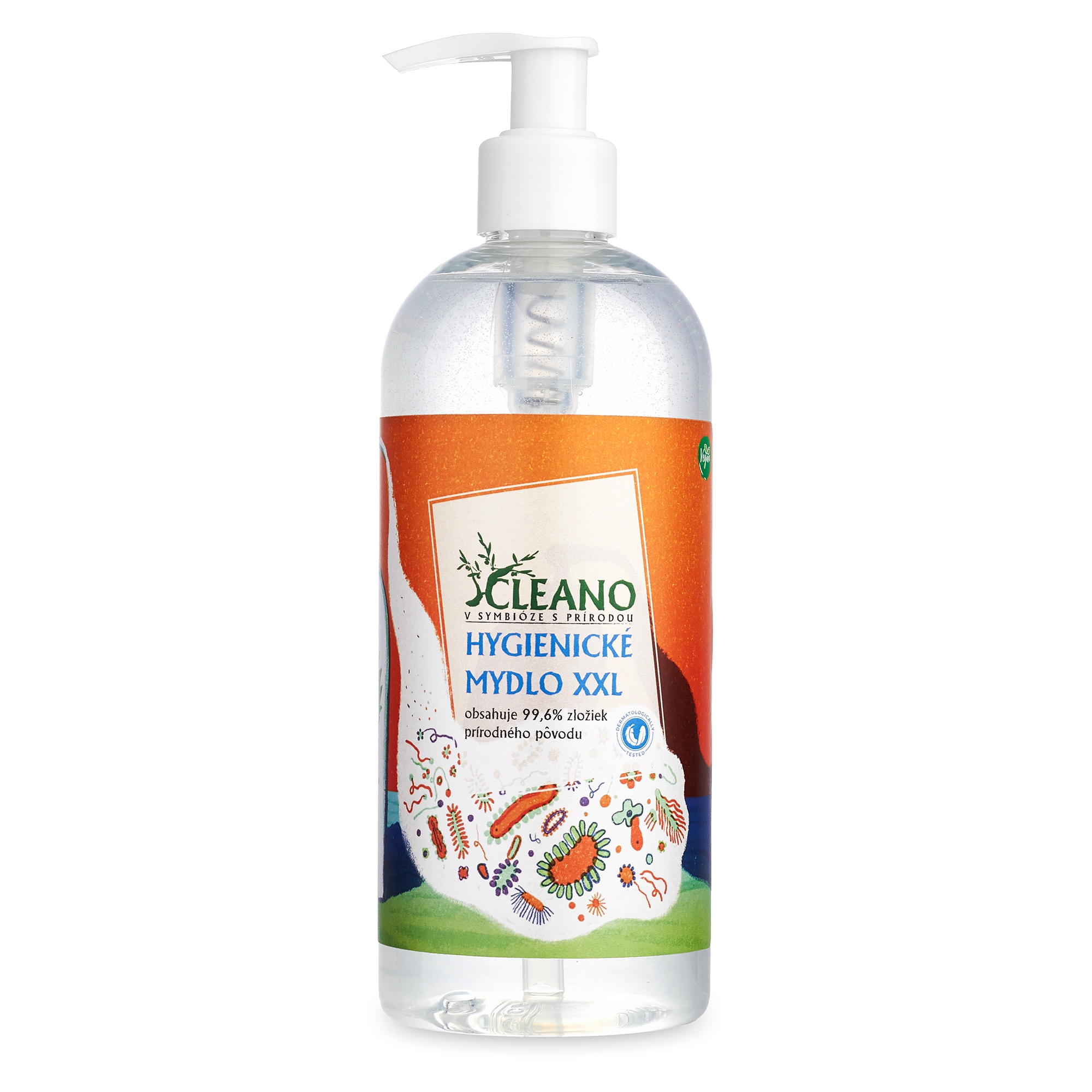 Levně Cleano Hygienické mýdlo tekuté XXL 400ml 400 ml