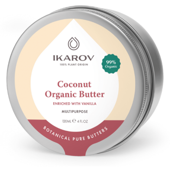 Ikarov Bio Kokosové máslo s vanilkou 120 ml 120ml