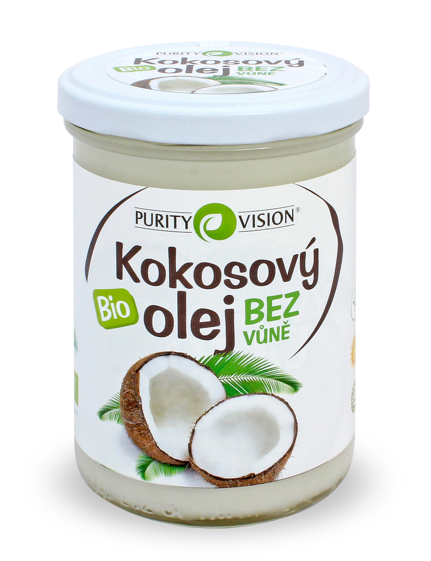 Levně Purity Vision Kokosový olej bez vůně BIO 400 ml