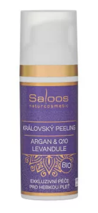 Saloos Bio Královský peeling Q10 a levandule 50 ml 50 ml