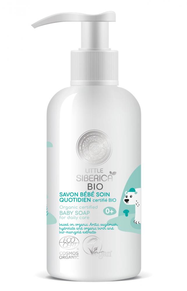 Levně Natura Siberica Little siberica - organické certifikované mýdlo pro děti na každodenní péči 250 ml