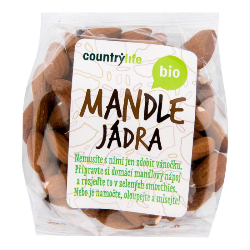 Levně Country Life Mandle 250 g BIO COUNTRY LIFE 250 g