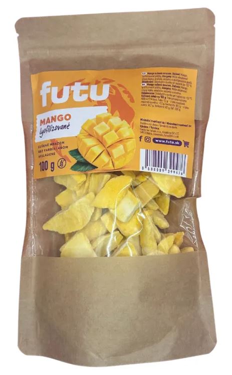 Levně Futu Futu Lyofilizované mango 100 g 350gr