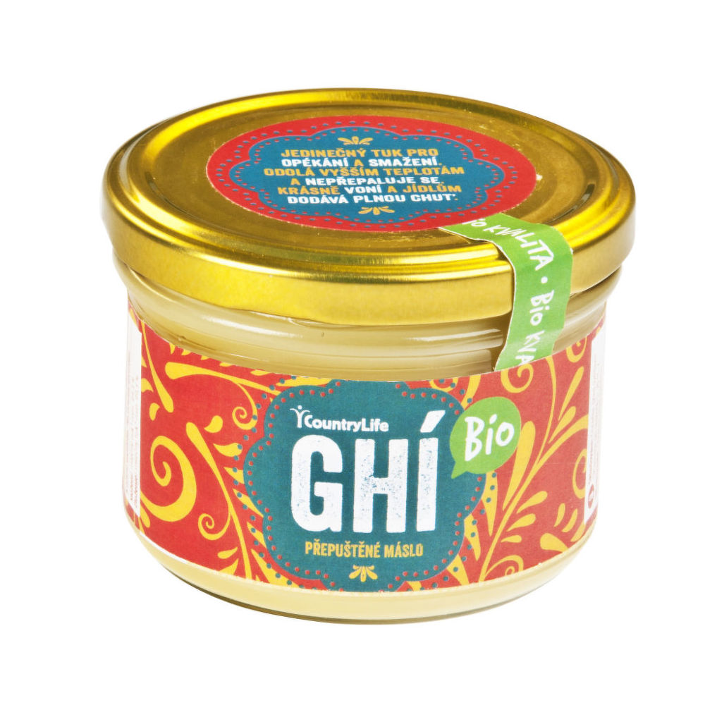 Přepuštěné máslo GHI 220 ml BIO