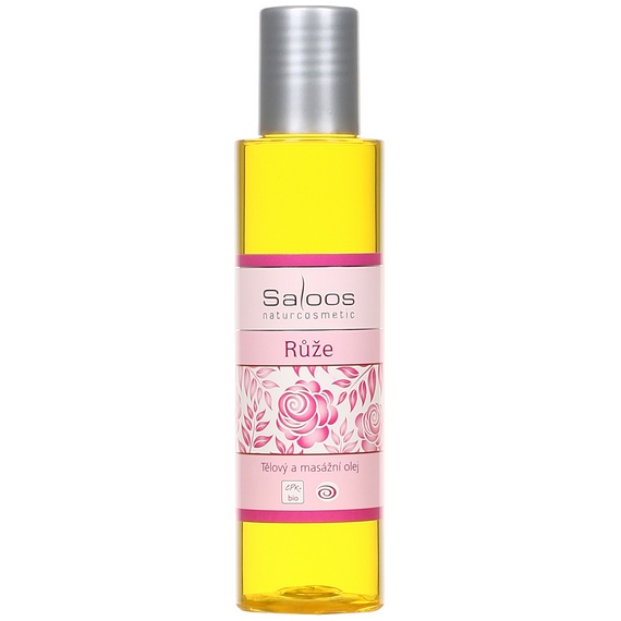 Levně Saloos Růže - tělový a masážní olej 125 125 ml