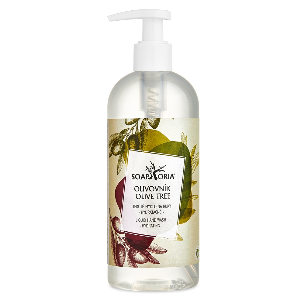Levně SOAPHORIA Olivovník - organické tekuté mýdlo na ruce 400 ml