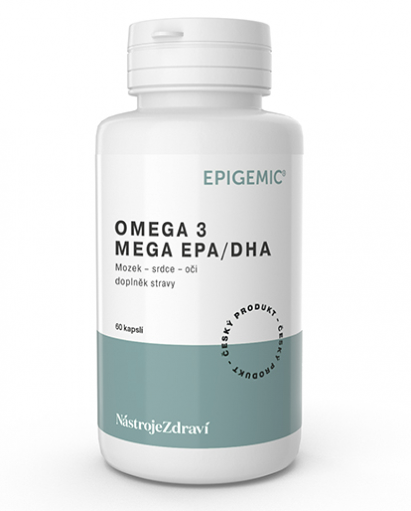 Levně Epigemic Omega 3 MEGA EPA/DHA Epigemic®, tobolky 83.8g