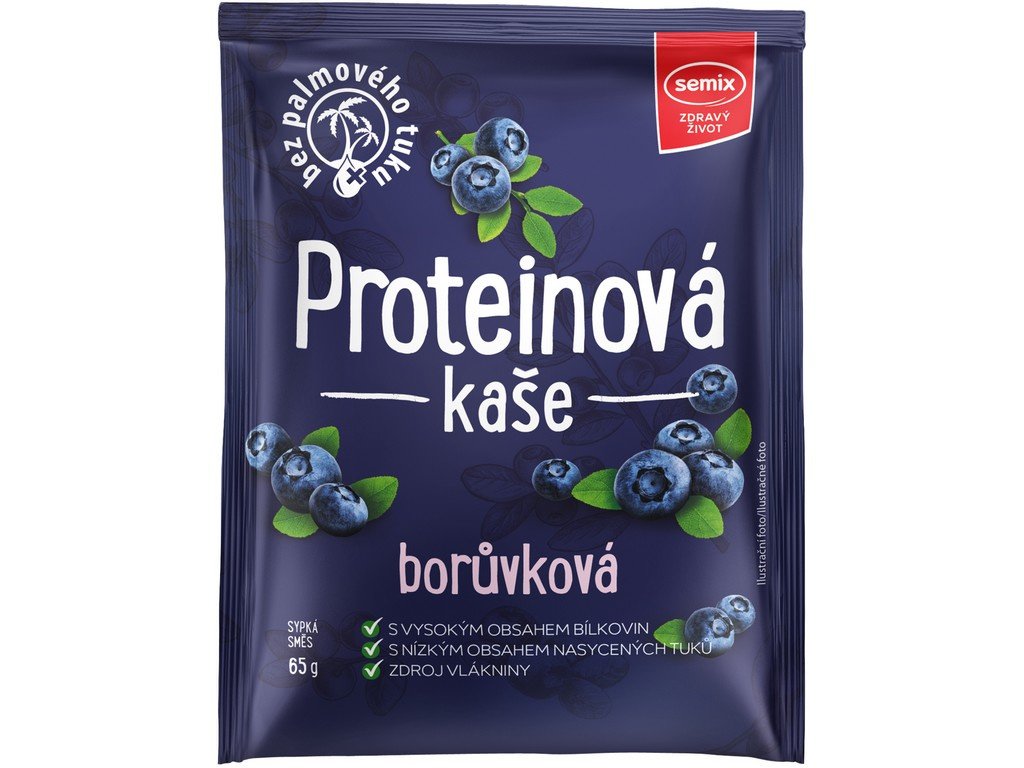 Levně Provita KASA Semix protein borůvka 65g 65g