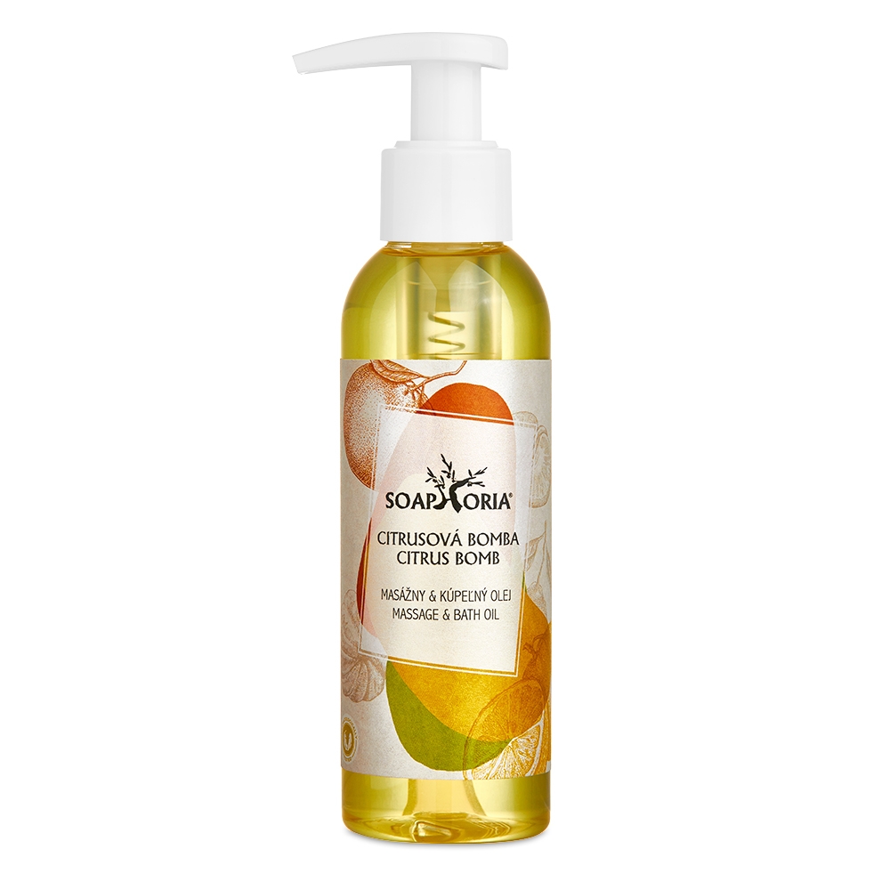 Citrusová bomba (Plody štěstí) - organický masážní olej