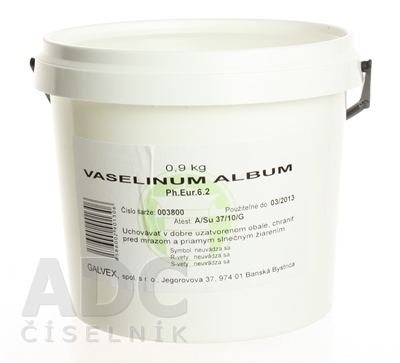 Levně GALVEX spol. s.r.o. Vaselinum flavum Ph.Eur. - GALVEX ung 1x2000 g 2000g