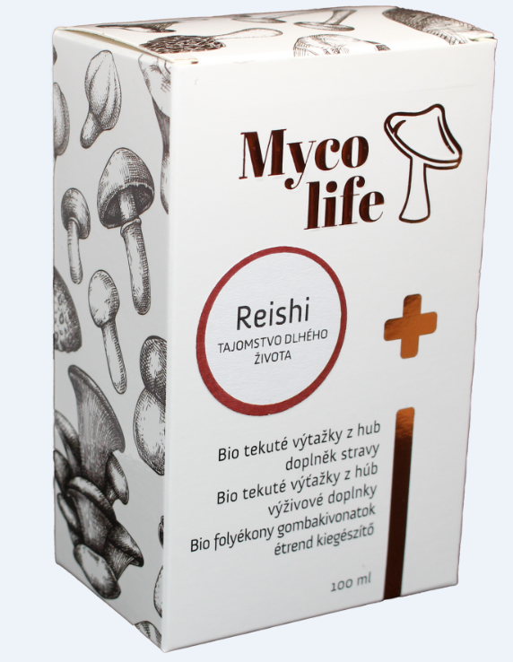 Mycolife MYCOLIFE-Reishi - 100 ml - Tajemství dlouhého života 100 ml