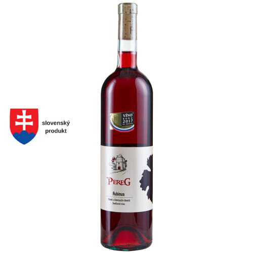 Levně BioRacioDia PEREG víno rubinus 0,75 l 0,75 l