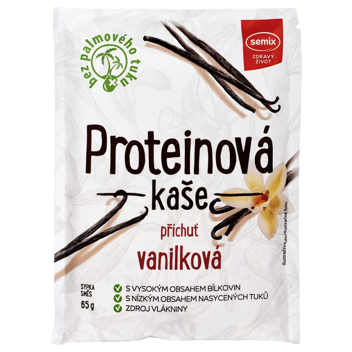 Levně Provita KASA Semix protein vanilka 65g 65g