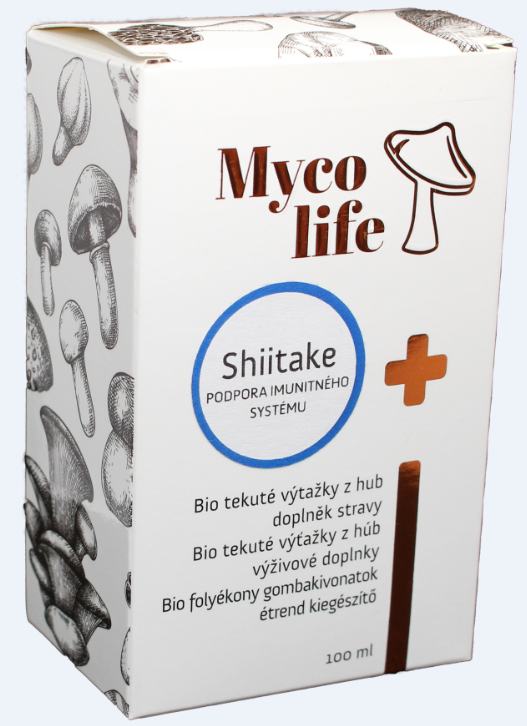 Mycolife MYCOLIFE-Shiitake- 100 ml - Podpora imunitního systému 100 ml