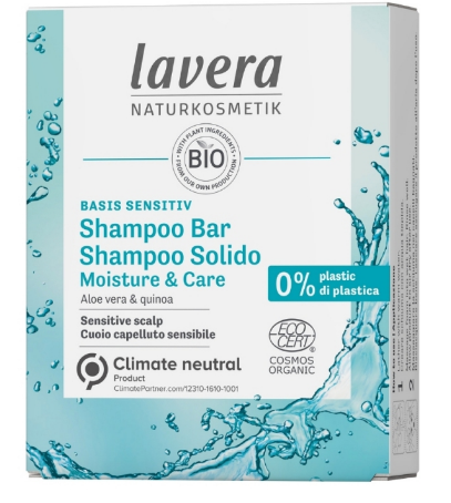 Levně Lavera Tuhý šampon pro citlivou pokožku 50 g Basis Sensitiv 50 g