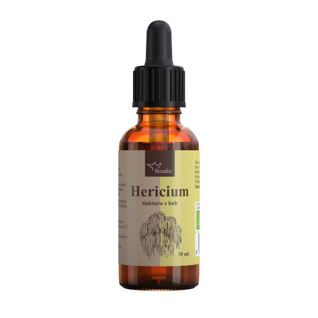 Levně SERAFIN Hericium BIO - tinktura z houby 30 ml