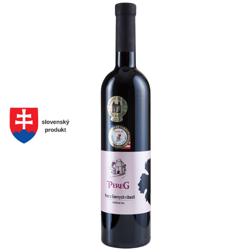 Levně BioRacioDia Perego víno z černého rybízu 0,75 l 0,75 l