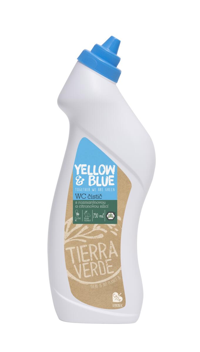Levně Yellow & Blue WC čistič rozmarýn a citrón (láhev 750 ml) 750ml