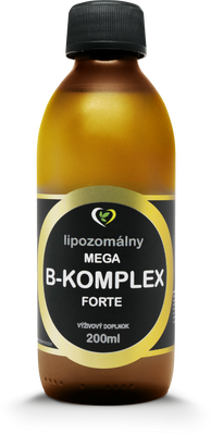 Levně Zdravý svet Liposomální MEGA B-KOMPLEX forte 200 ml 200 ml